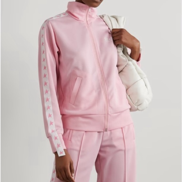 Golden Goose Pink Track Suit with White Side Stripe - Picture 2 of 9